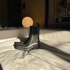 Bottega Veneta Black Ankle Boots 9.5